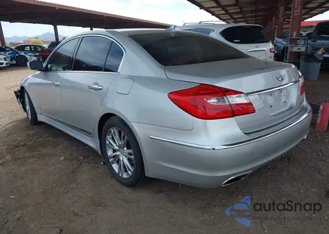 2012 Hyundai Genesis 4.6 z USA, uszkodzony, nr VIN KMHGC4DFXCU175943